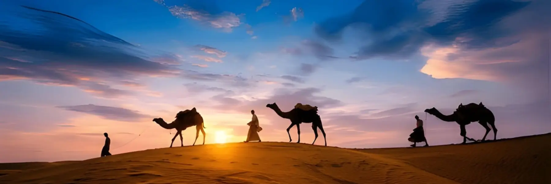 Golden Triangle with Camel Safari Tour | Thar Desert India