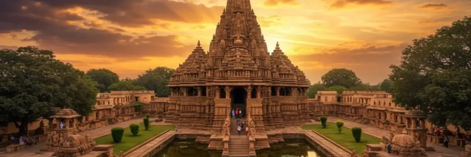 Golden Triangle with Khajuraho Temples Tour Package