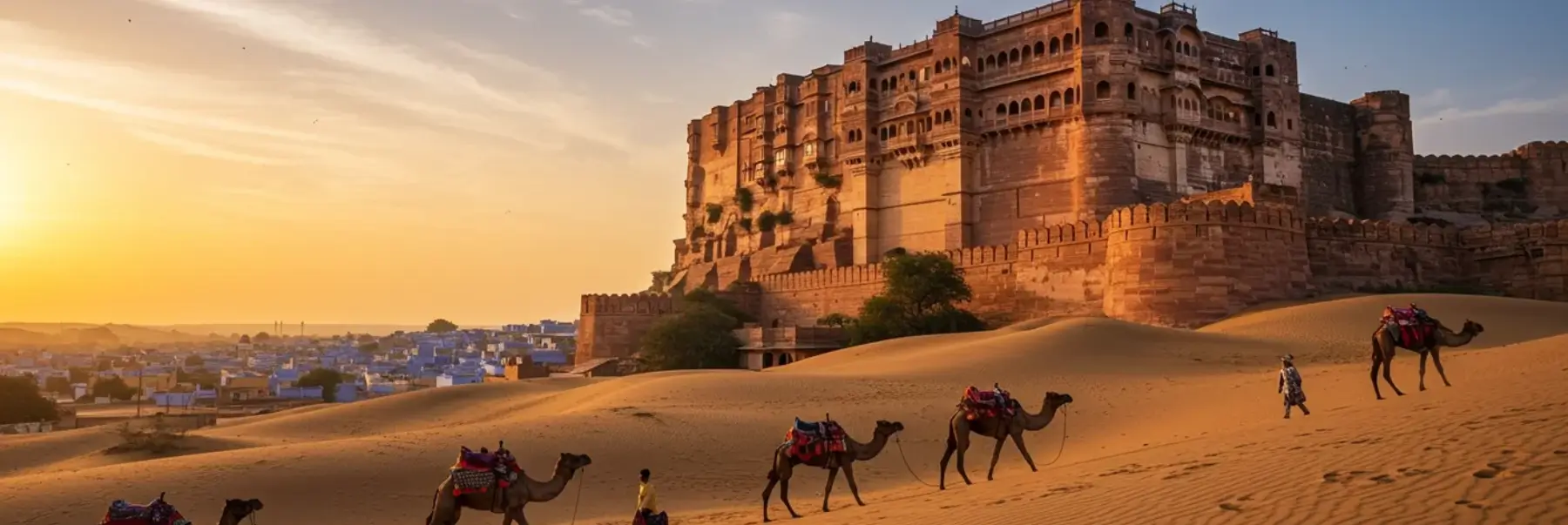 Luxury Jodhpur Desert Tour with Mihir Garh Fort Hotel