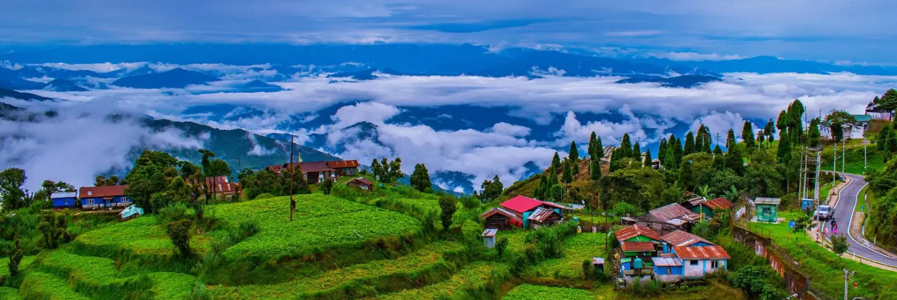 Golden Triangle with Darjeeling & Sikkim Tour Package